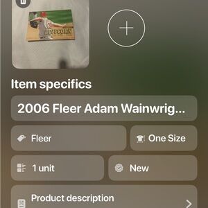 2006 Fleer Adam Wainwright Card